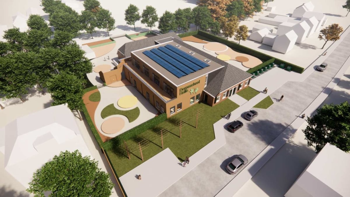 Nieuwbouw Dorpsschool Halle